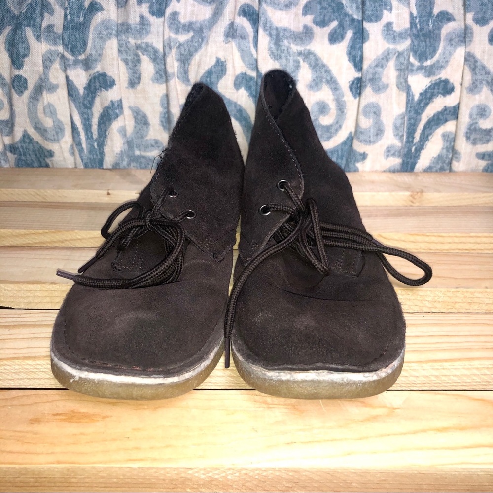 WANTED|WORN IN CHOCOLATE LEATHER DESERT BOOT|6.5